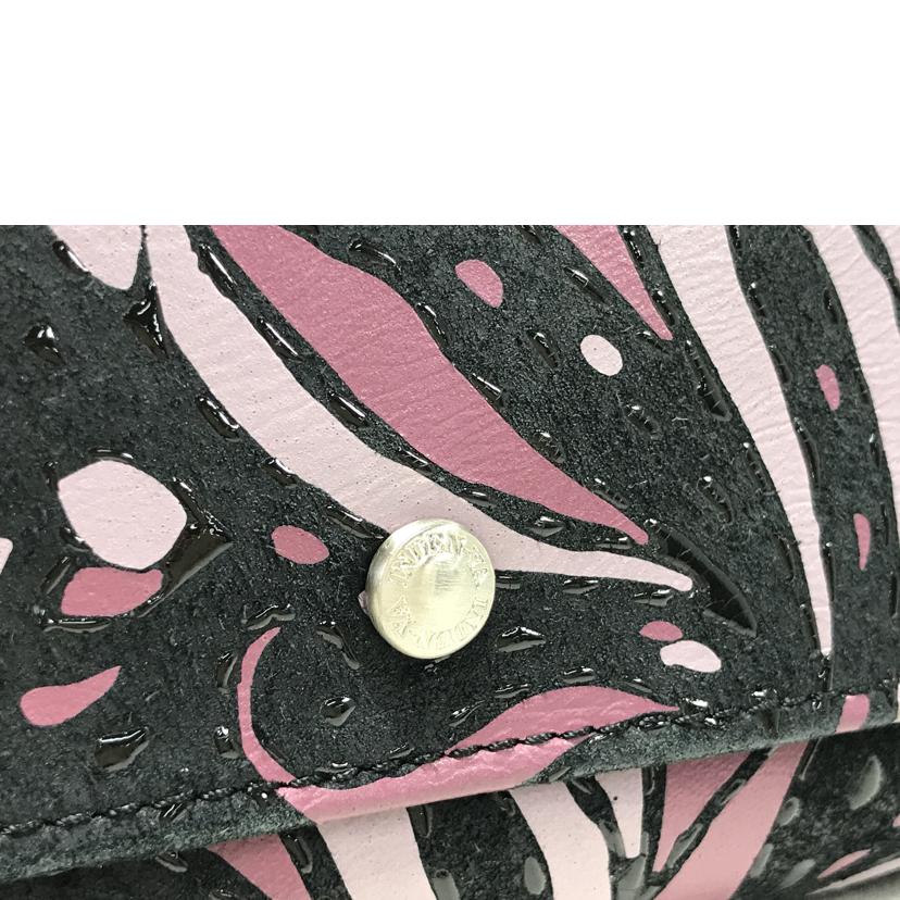 印傳屋/フリノス 2つ折り長財布//Bランク/51