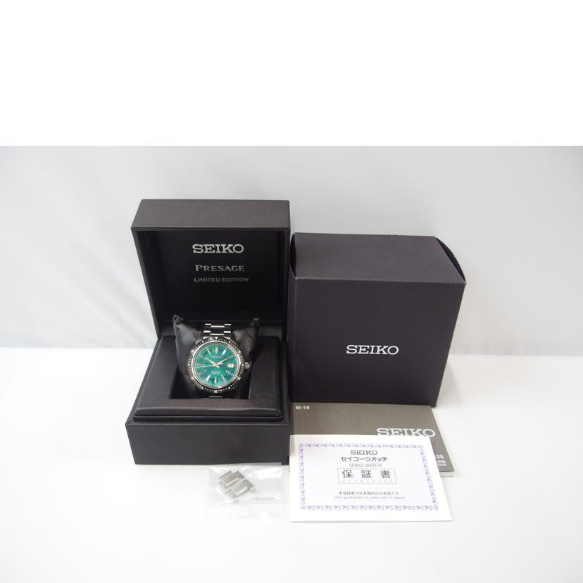 SEIKO セイコー/プレサージュ/メカニカル/クラウンクロノグラフデザイン/SARX071//0613/1964/Aランク/83