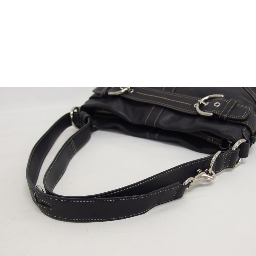 COACH コーチ/レガシーソフトダッフル/2WAYショルダーバッグ/ブラック/9412//G06S/ABランク/04
