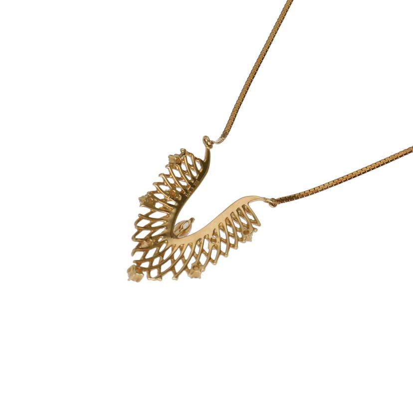 / K18ダイヤネックレス0.40ct//Aランク/75