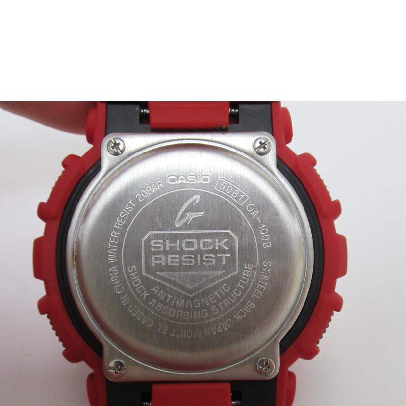 CASIO/G-SHOCK/デジアナ/クォーツ/GA-100B//ABランク/63