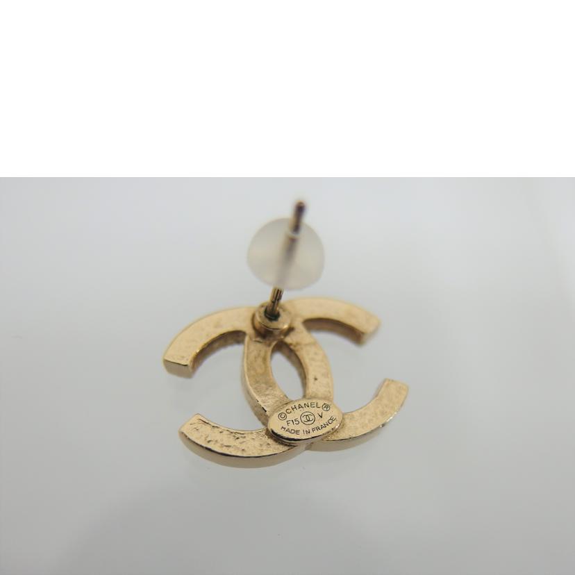 CHANEL シャネル/ラインストーン/ココマークピアス/ゴールド//F15V/ABランク/04