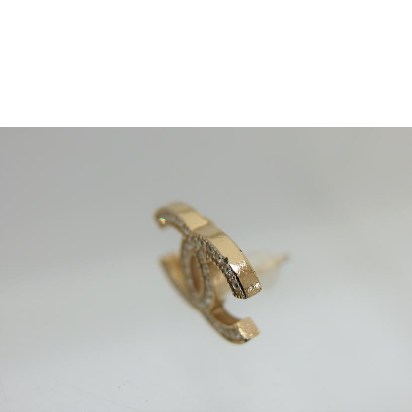 CHANEL シャネル/ラインストーン/ココマークピアス/ゴールド//F15V/ABランク/04