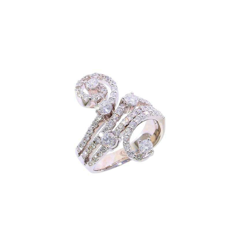 /◎K18WGダイヤリング1.50ct//Aランク/59