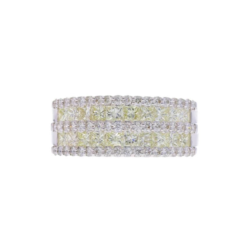 / K18WGダイヤリング2.00ct//Aランク/75
