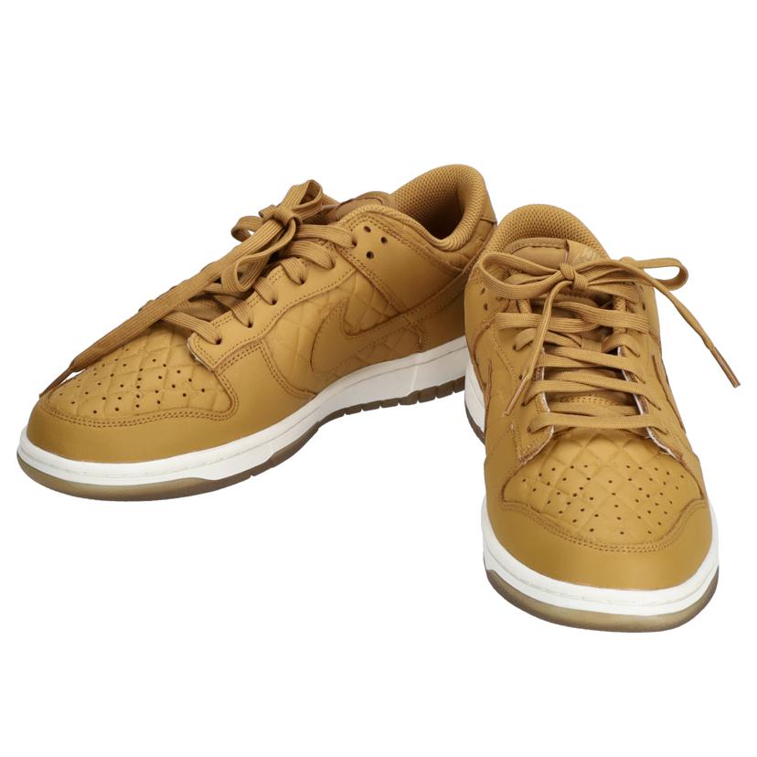 NIKE ナイキ/ナイキ ダンク ロウ キルティング ウィート/DX3374 700//Aランク/75