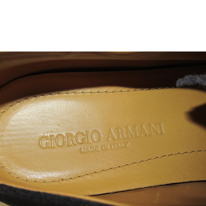 GIORGIO ARMANI/スエードシューズ/x2c103//Bランク/63