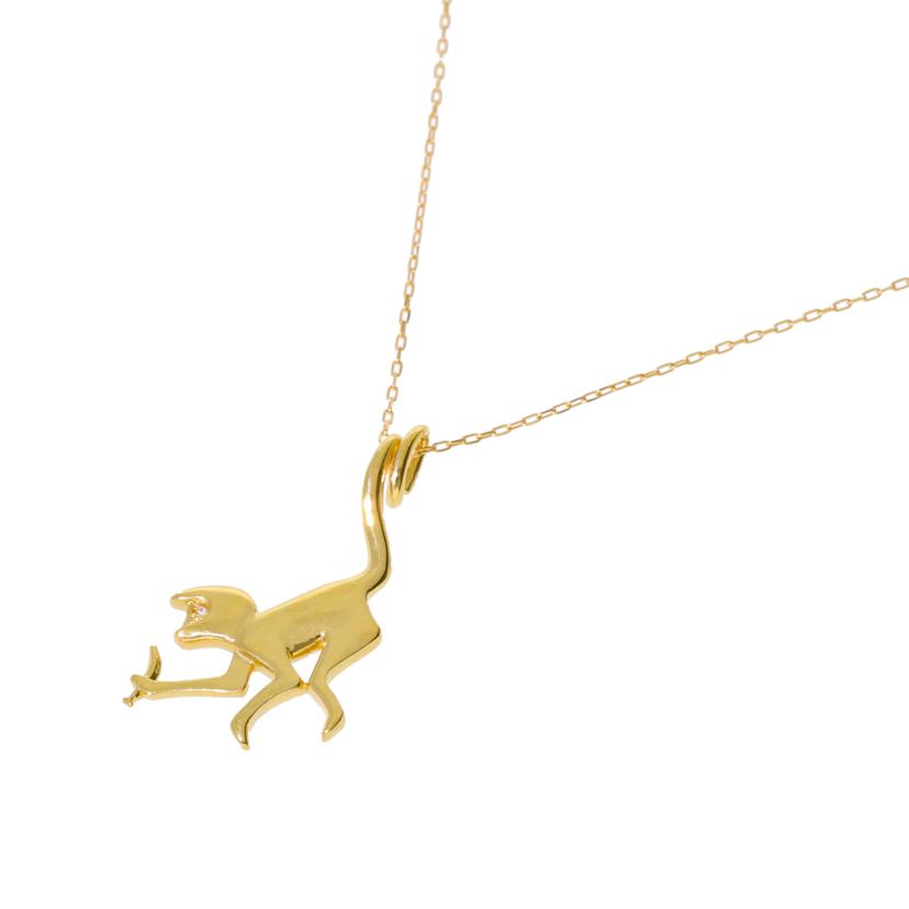 / K18ダイヤネックレス0.03ct//ABランク/78