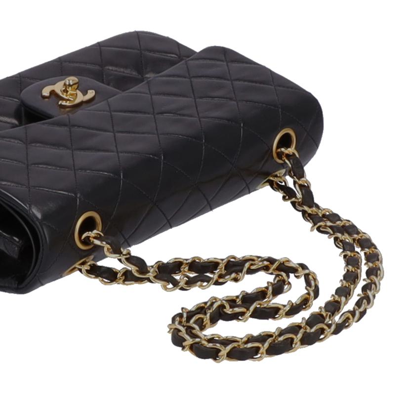 CHANEL シャネル/マトラッセダブルフラップ/ラム//Bランク/75