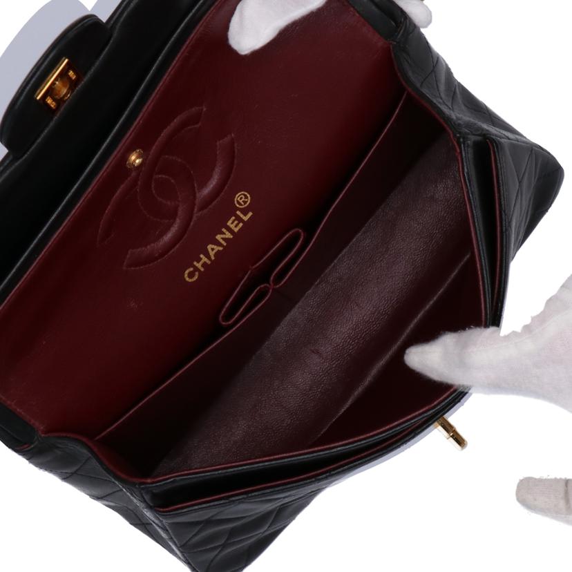 CHANEL シャネル/マトラッセダブルフラップ/ラム//Bランク/75