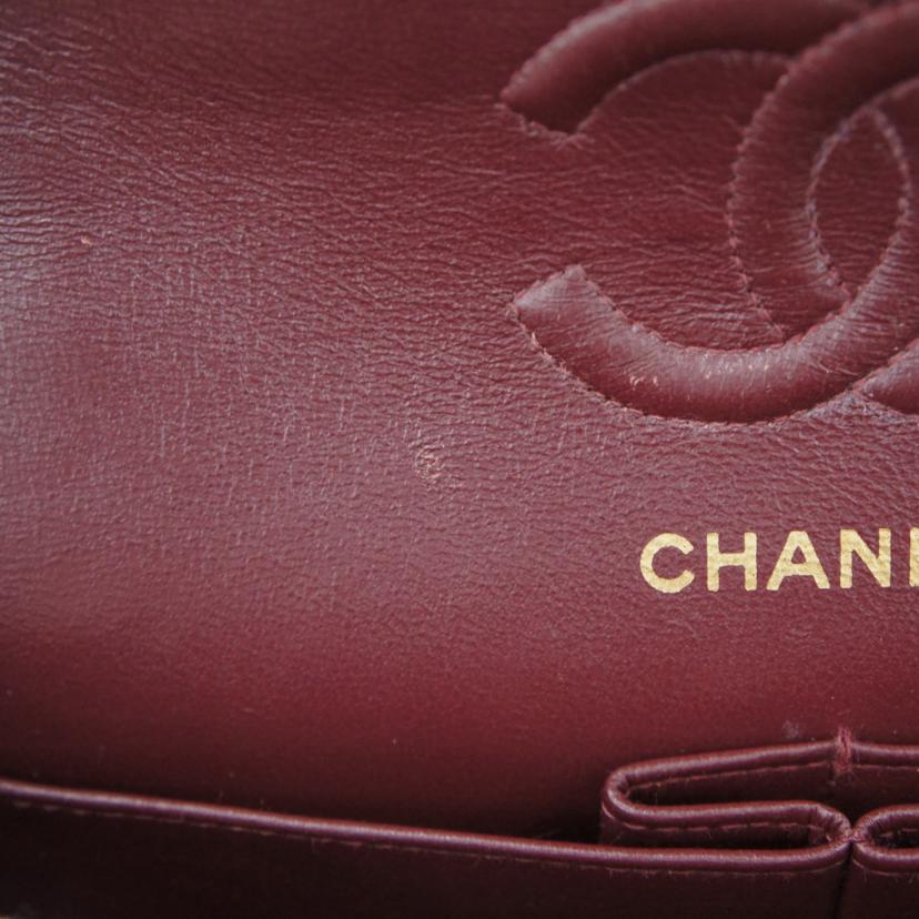 CHANEL シャネル/マトラッセダブルフラップ/ラム//Bランク/75