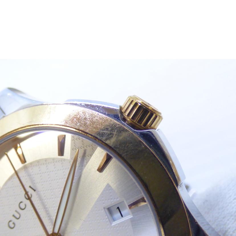 GUCCI グッチ/Gタイムレス・コンビ/メンズ/クオーツ/126.4//16149320/ABランク/64