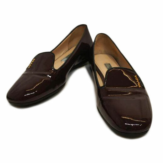 PRADA プラダ/エナメルフラットシューズ//ABランク/92