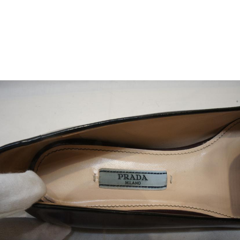 PRADA プラダ/エナメルフラットシューズ//ABランク/92