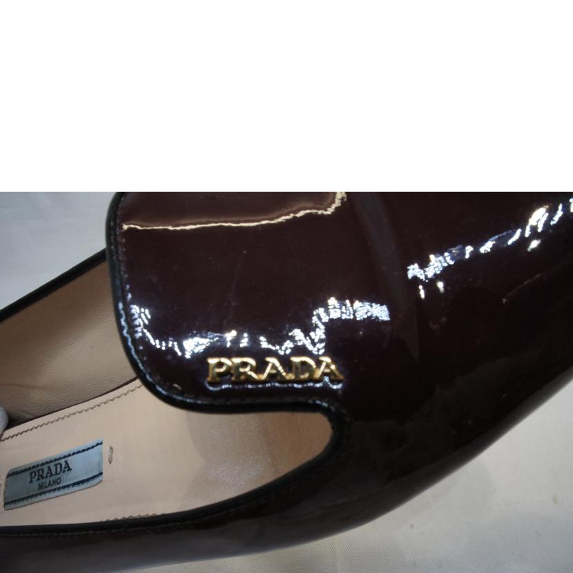 PRADA プラダ/エナメルフラットシューズ//ABランク/92