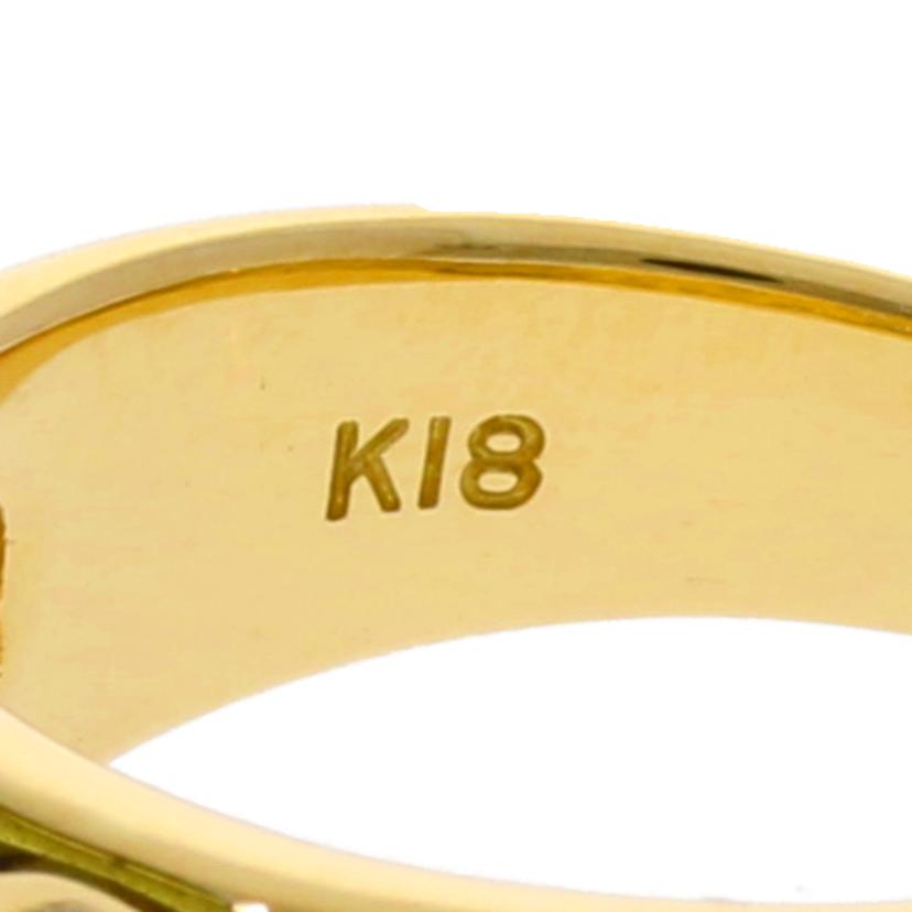 / K18ダイヤリング0.61ct//Aランク/75