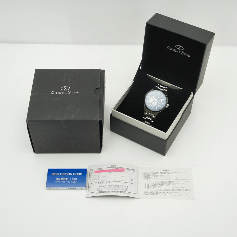 ORIENT STAR オリエントスター ORIENT STAR オリエントスター・モダンスケルトン 自動巻き メンズ/オリエントスター・モダンスケルトン/自動巻き/WZ0271DK//DK0*********/Aランク/37