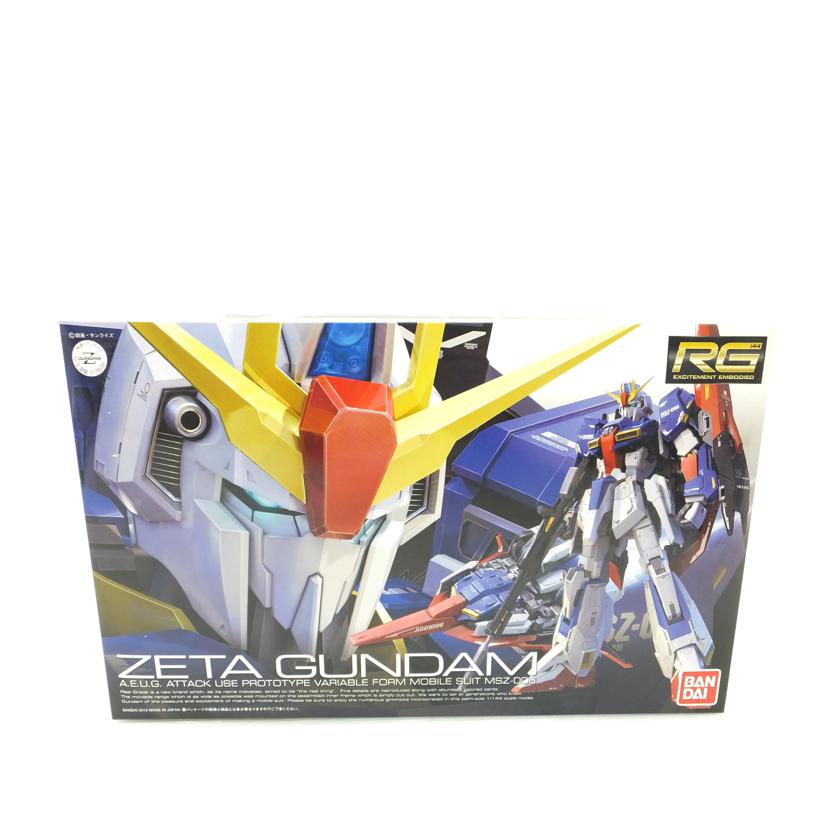BANDAI バンダイ/1/144 RG MSZ-006 ゼータガンダム 「機動戦士Zガンダム」/MSZ-006//SAランク/88