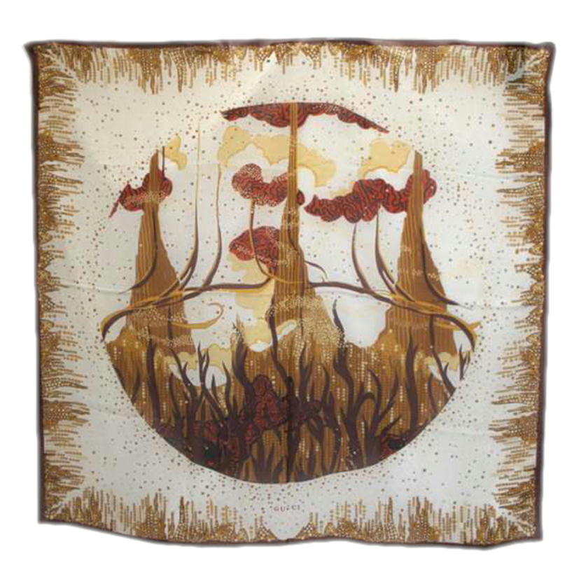 GUCCI グッチ/スカーフ/110cmX110cm/3806483G014//Aランク/94