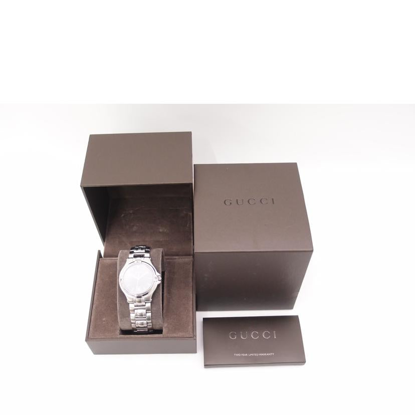 GUCCI グッチ 腕時計 メンズ ステンレス デイト 黒文字盤/GUCCI/ラウンドフェイス/クォーツ/9040M//10635709/Bランク/69