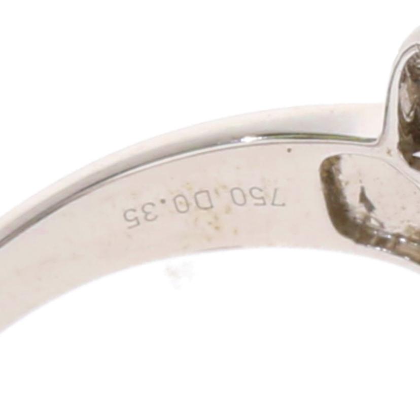 / K18ダイヤリング0.35ct//Aランク/75