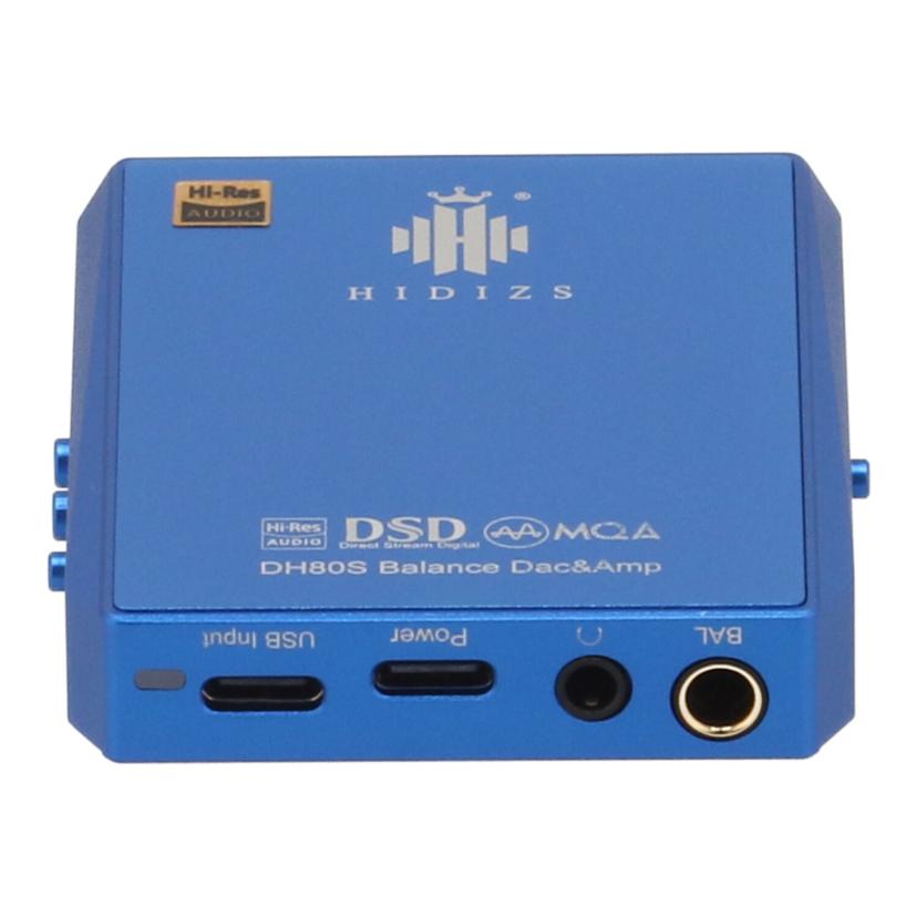 HIDIZS ヒディス/ポータブルオーディオヘッドホンアンプ/DH80S//670U21350218/Aランク/09