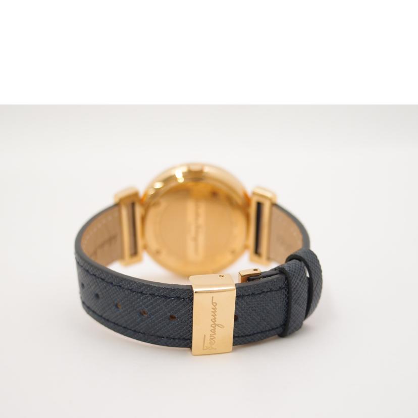 S.Ferragamo サルバトーレ・フェラガモ 腕時計 革ベルト MINUETTO ゴールドケース/Salvatore Ferragamo/メヌエット/クォーツ/FQ4060013//FQ4-091403860333/ABランク/69