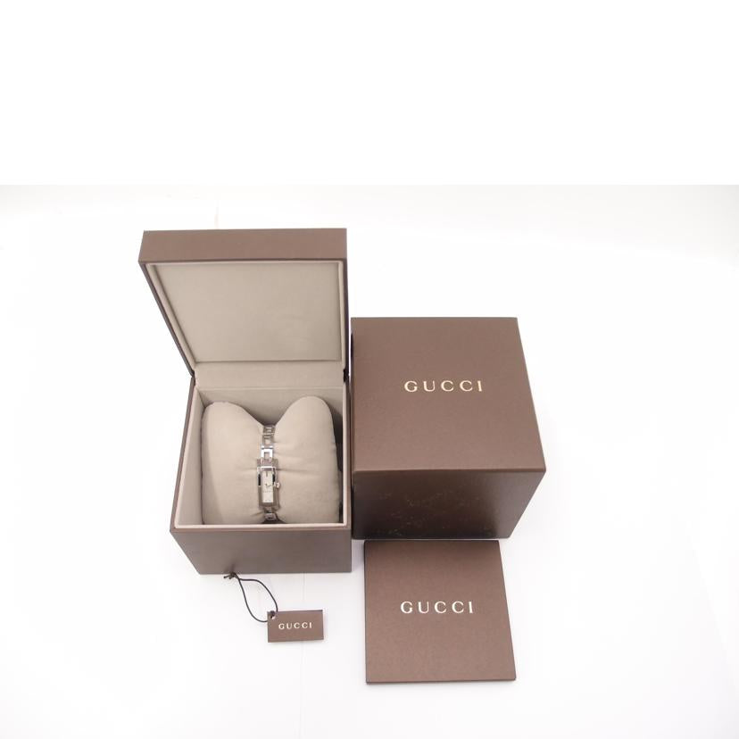 GUCCI グッチ ステンレス シェル文字盤 110 腕時計/Gリンク/レディース/クオーツ/YA110525//140*****/Bランク/69
