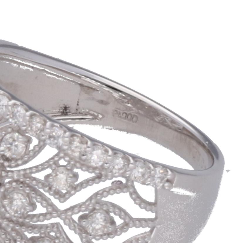 Pt900ダイヤリング1.00ct #12//Aランク/75