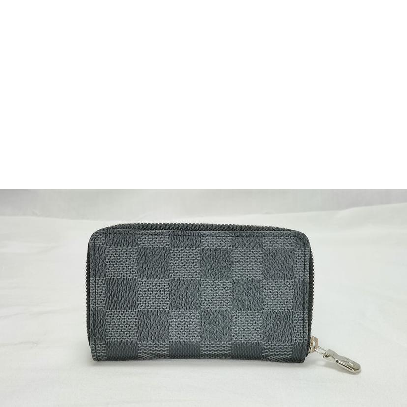 LV ルイヴィトン/ジッピーコインパース ダミエ グラフィット/N63076//MI1210/ABランク/52