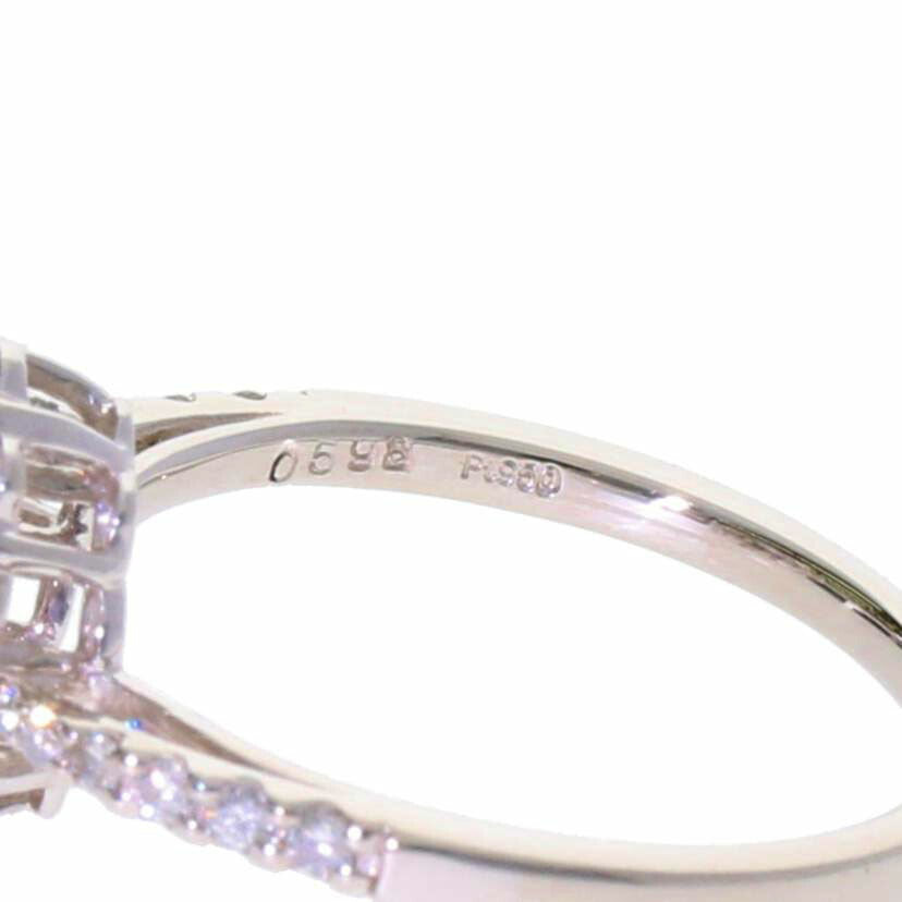 / Pt950ダイアスポアダイヤリング0.598/D0.50ct//Aランク/75