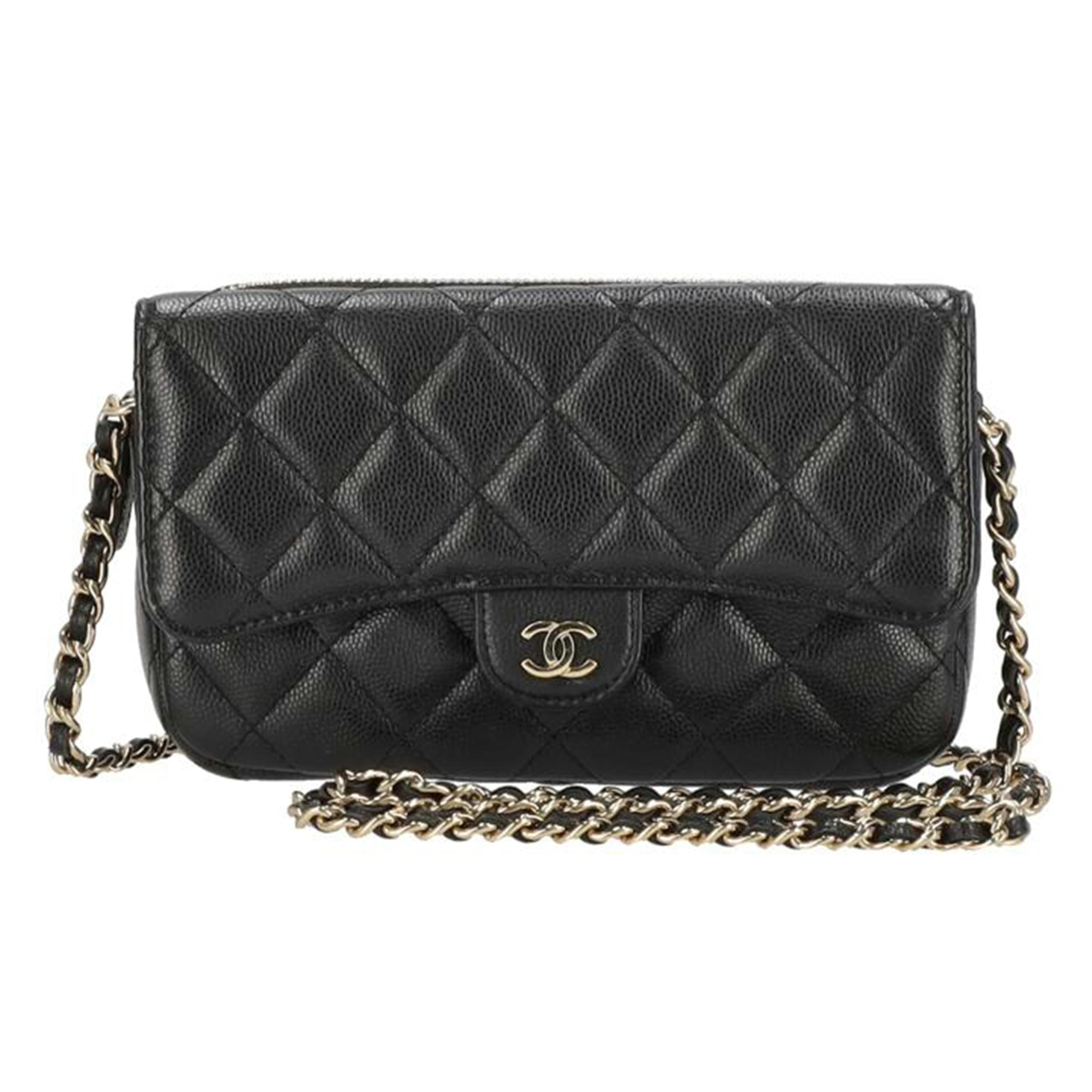 CHANEL シャネル/シャネル/キャビアスキンチェーンショルダー/Gカード//312*****/ABランク/75