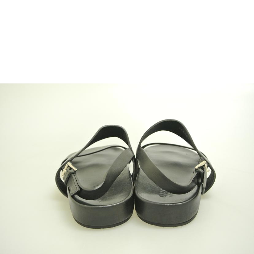 GUCCI グッチ/レザーサンダル 黒/368499//BXN00.1000/ABランク/87