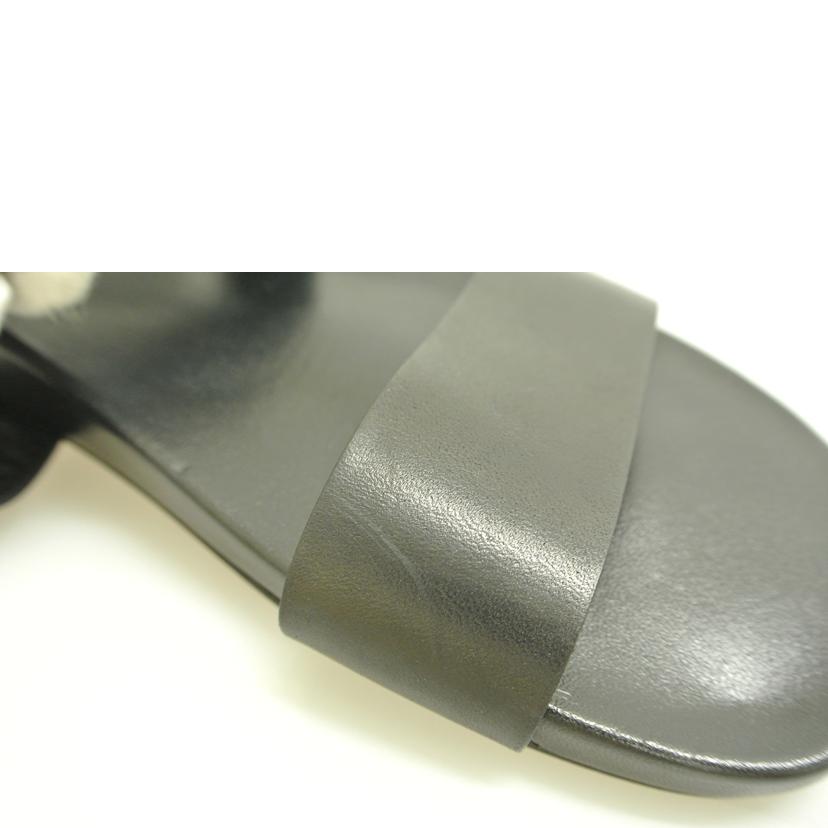 GUCCI グッチ/レザーサンダル 黒/368499//BXN00.1000/ABランク/87