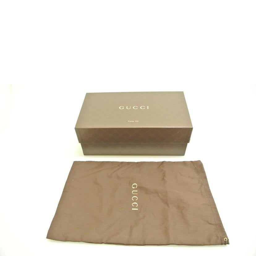 GUCCI グッチ/レザーサンダル 黒/368499//BXN00.1000/ABランク/87