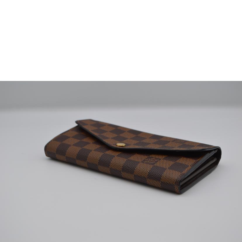 LV ルイヴィトン/ポルトフォイユ・サラ新型/ダミエ/ブラウン/N63209//MI3109/ABランク/89