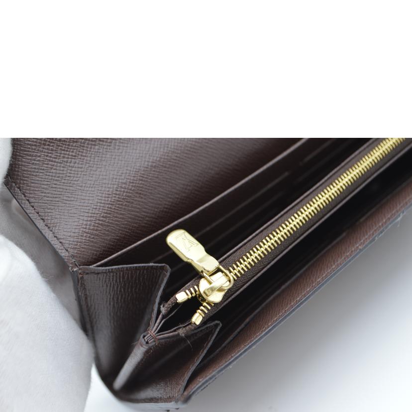 LV ルイヴィトン/ポルトフォイユ・サラ新型/ダミエ/ブラウン/N63209//MI3109/ABランク/89