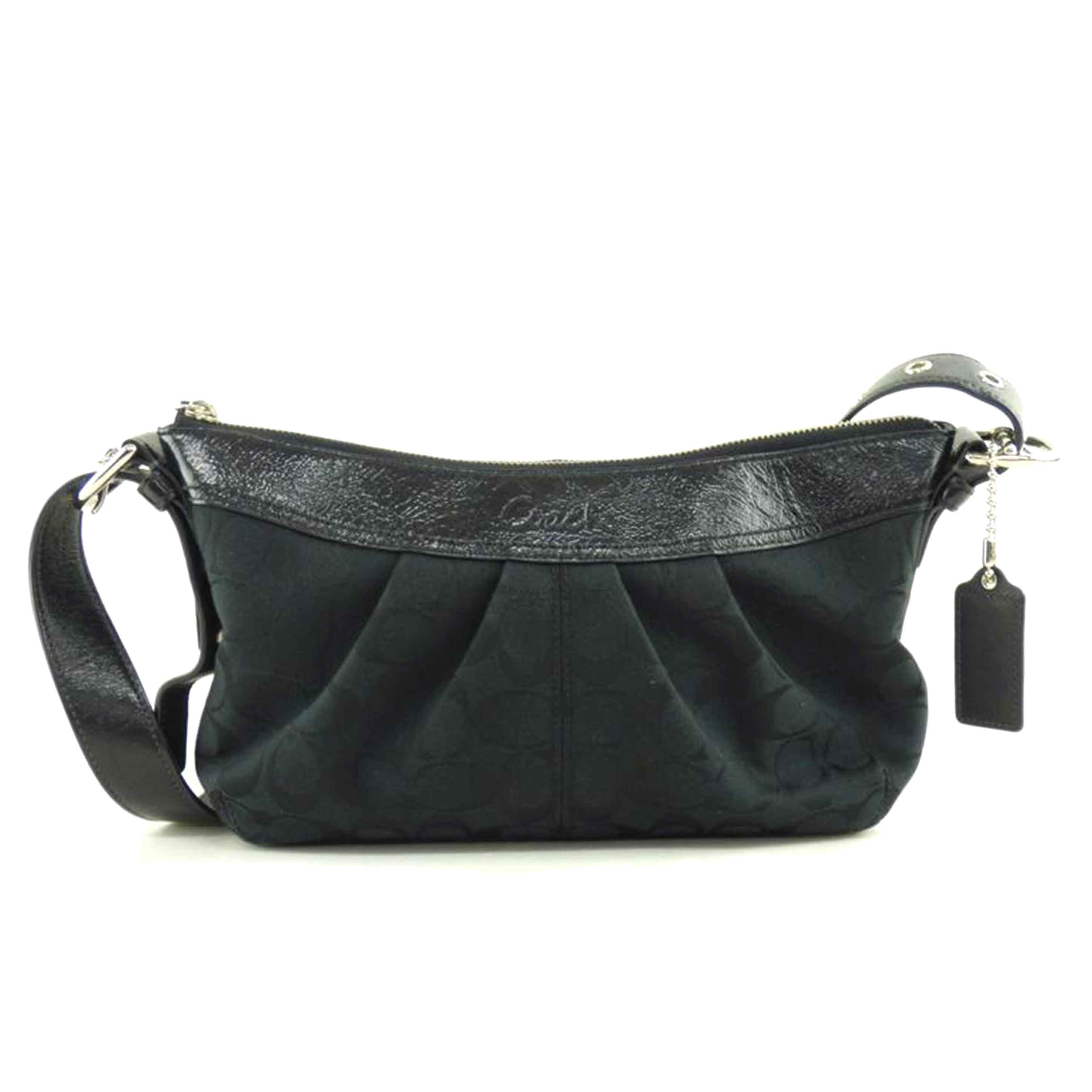 COACH コーチ/シグネチャーキャンバスショルダー/F14184//M09**/Bランク/64