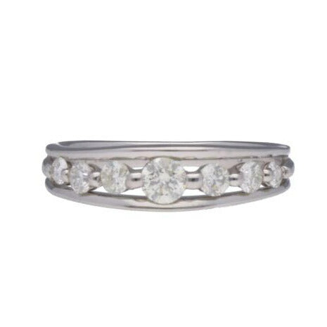 Pt900ダイヤリング0.50ct//Aランク/75