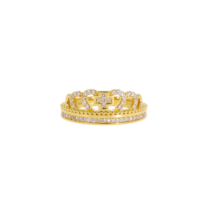 / K18ダイヤリング0.26ct//Aランク/75