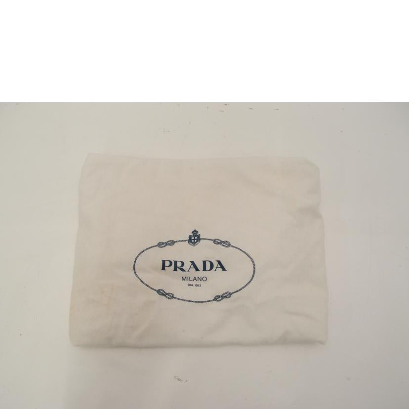 PRADA プラダ 黒 ショルダー 斜め掛け/レザー2wayハンド/ブラック//203/Aランク/69