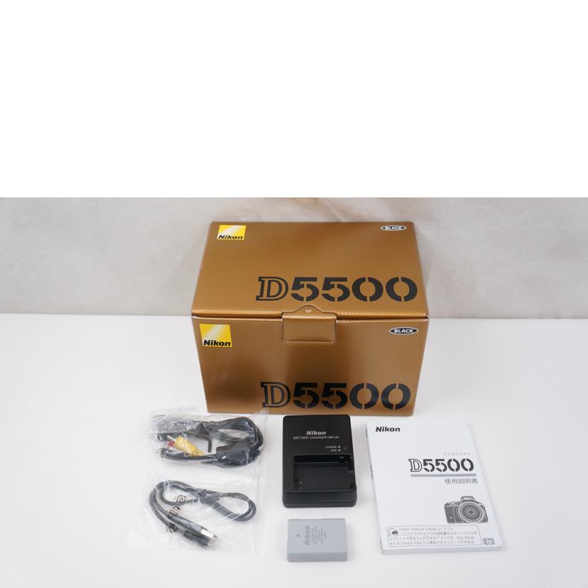 Nikon ニコン/デジタル一眼/D5500 ボディ//2114489/ABランク/67