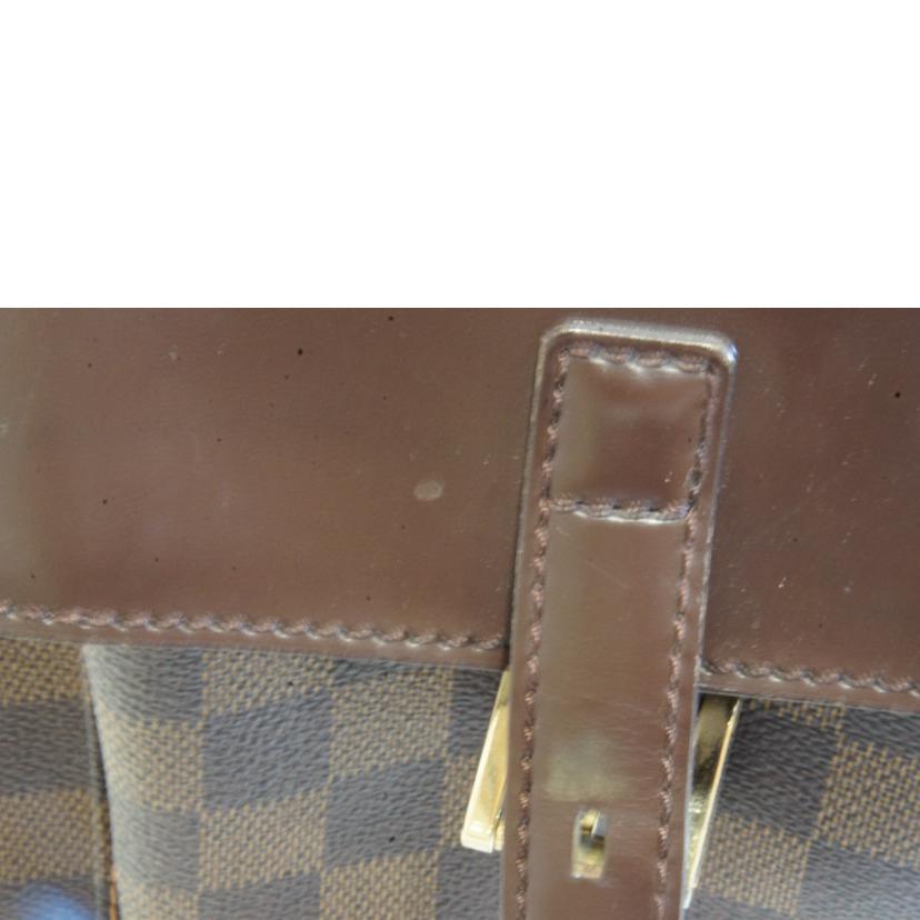 LOUIS VUITTON ルイヴィトン ルイ・ヴィトン ビトン ダミエ・エベヌ 市松模様 ブラウン 茶 ショルダーバッグ ハンドバッグ トートバッグ ブラウン メンズ レディース 定番 人気 LV 斜め掛け 肩がけ/ユゼス/ダミエ/エベヌ/N51128//MB0***/ABランク/92