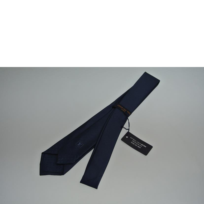 LV ルイヴィトン/クラヴァット モノグラム ネクタイ 紺/M78765//MR0261/SAランク/87