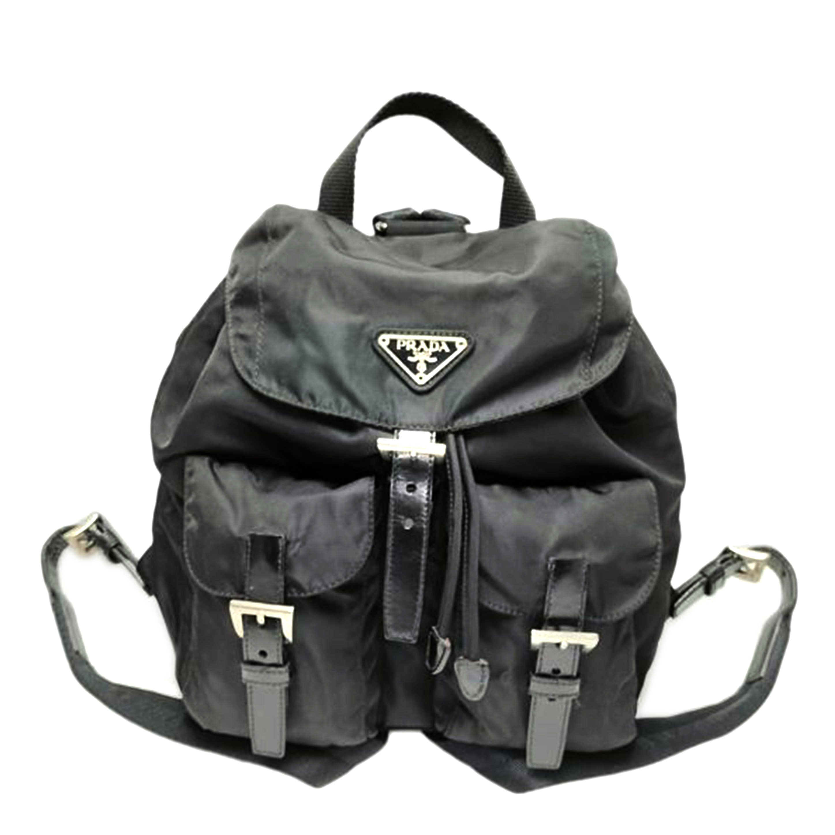 PRADA プラダ/ナイロン リュックサック ヴィンテージ/B6677//ABランク/52