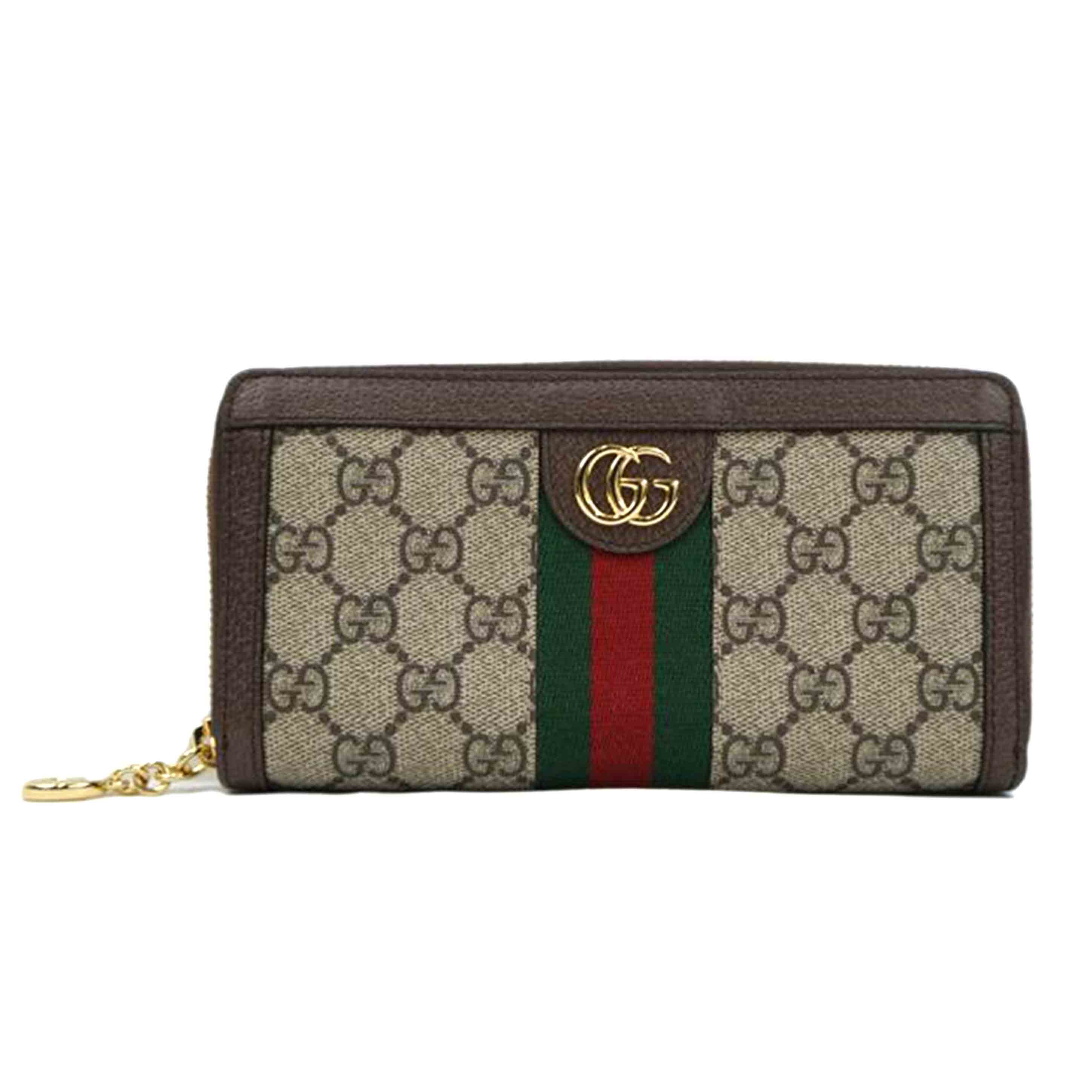 GUCCI グッチ/オフディアGGスプリームラウンドファスナー/523154//525***/Aランク/67
