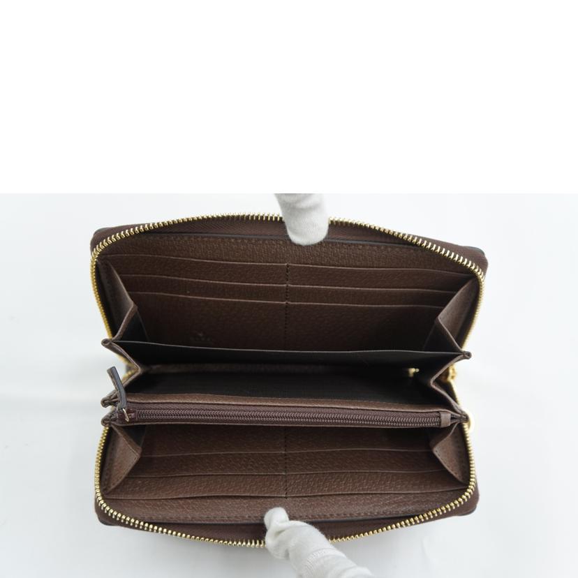 GUCCI グッチ/オフディアGGスプリームラウンドファスナー/523154//525***/Aランク/67