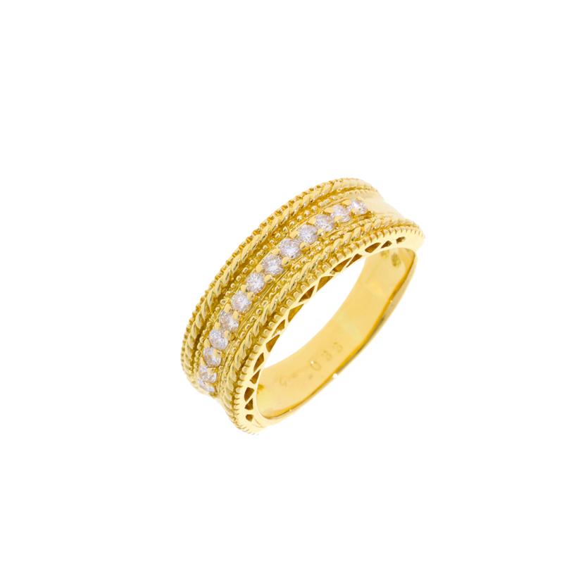 / K18ダイヤリング0.33ct//Aランク/75