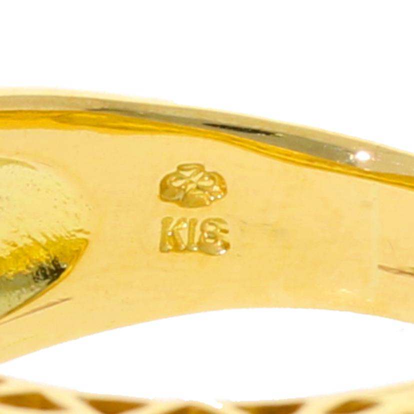 / K18ダイヤリング0.33ct//Aランク/75