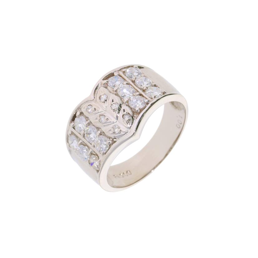 / Pt900ダイヤリング1.00ct//Aランク/75